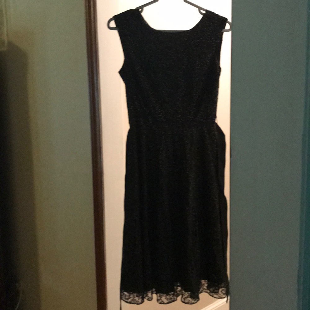 Black cocktail dress size 2